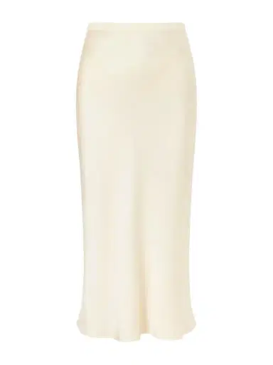 Anine Bing Bar Silk-charmeuse Midi Skirt | Thumbnail 1 Anine Bing Bar Silk-charmeuse Midi Skirt | Thumbnail 1