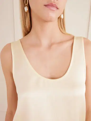 Anine Bing Lea Silk Tank | Thumbnail 4 Anine Bing Lea Silk Tank | Thumbnail 4
