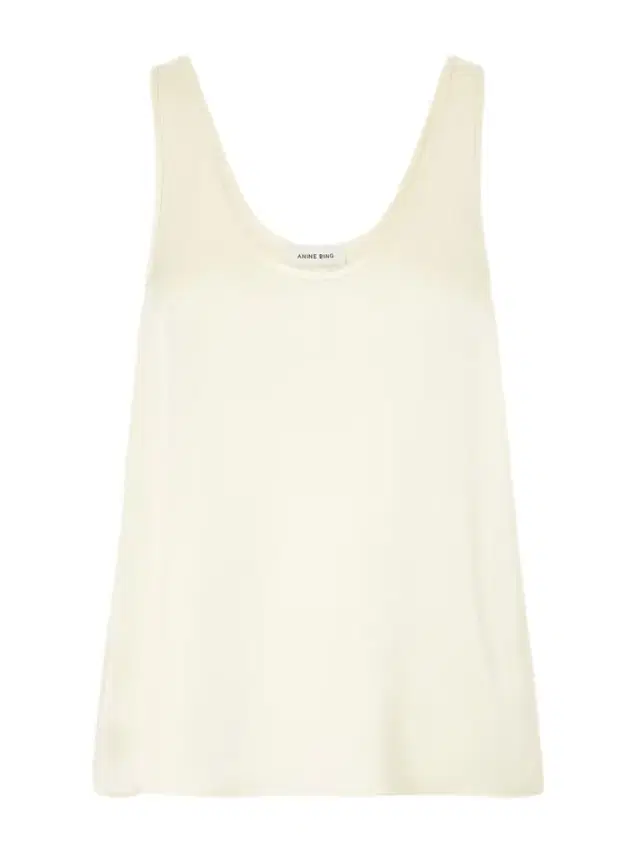 Anine Bing Lea Silk Tank