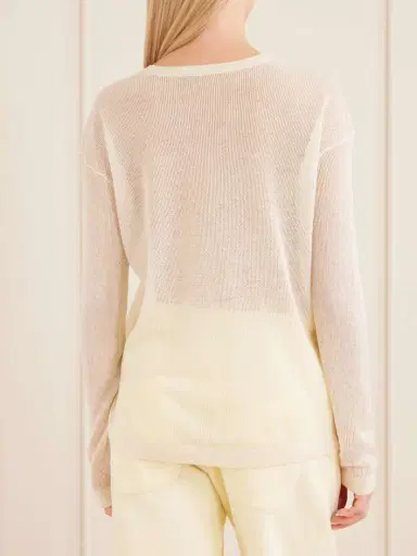 TWP Wsh Crocheted Cashmere Sweater | Thumbnail 4 TWP Wsh Crocheted Cashmere Sweater | Thumbnail 4