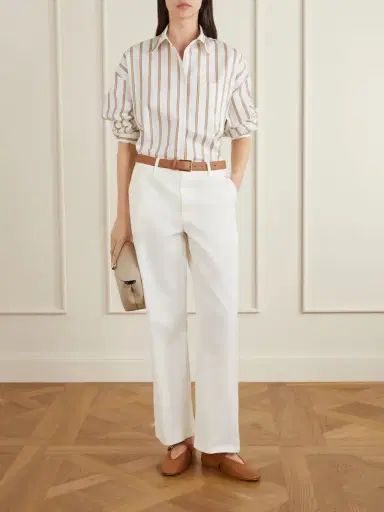 TWP Something Borrowed Striped Cotton-poplin Shirt | Thumbnail 2