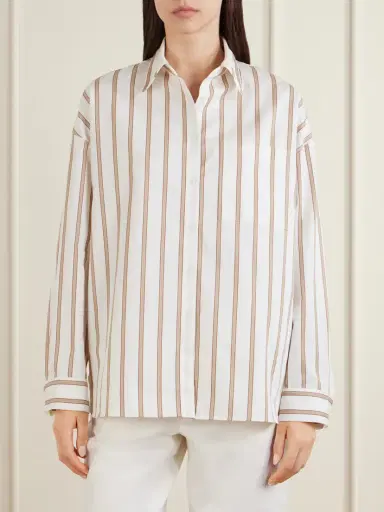 TWP Something Borrowed Striped Cotton-poplin Shirt | Thumbnail 3