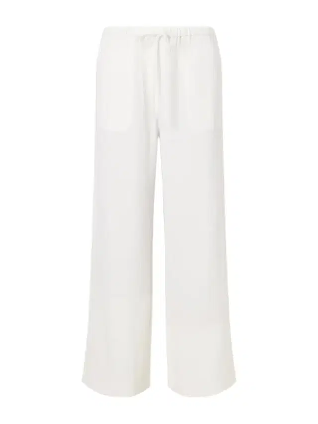 Striped Woven Wide-leg Pants
