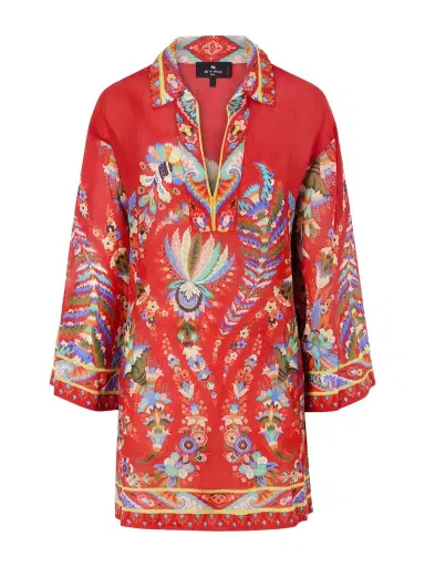Etro Floral-print Coverup | Thumbnail 1 Etro Floral-print Coverup | Thumbnail 1