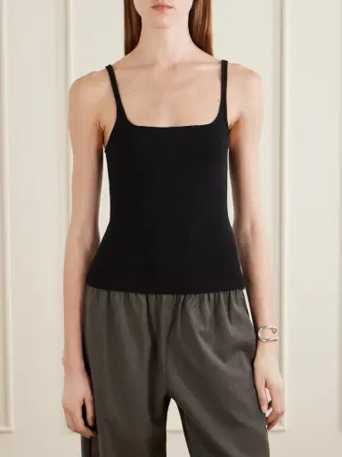 St. Agni Rib-knitted Jersey Tank | Thumbnail 3