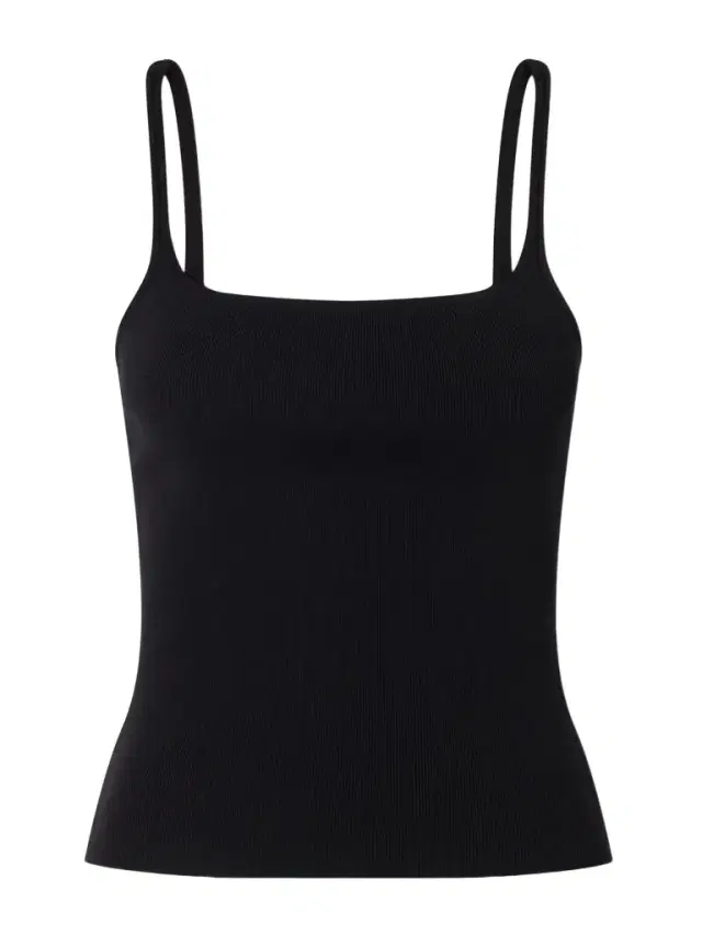 Rib-knitted Jersey Tank