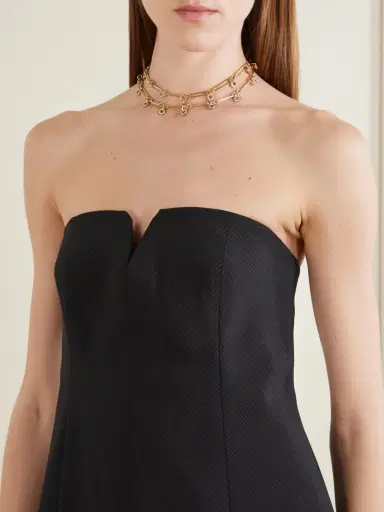St. Agni Strapless Pinstriped Woven Top | Thumbnail 5 St. Agni Strapless Pinstriped Woven Top | Thumbnail 5