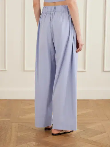 St. Agni Everyday Cotton-blend Poplin Wide-leg Pants | Thumbnail 4 St. Agni Everyday Cotton-blend Poplin Wide-leg Pants | Thumbnail 4