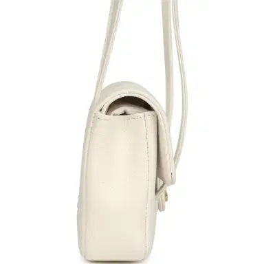 Chanel Chanel Mini Preppy Coco Clutch with Straps White Shiny Caviar Brushed Gold Hardware | Thumbnail 3 Chanel Chanel Mini Preppy Coco Clutch with Straps White Shiny Caviar Brushed Gold Hardware | Thumbnail 3