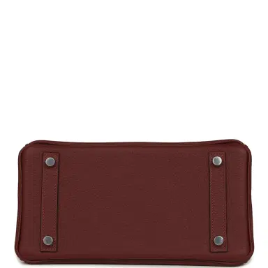 HERMÈS Hermes Birkin 25 Rouge H Togo Palladium Hardware | Thumbnail 6 HERMÈS Hermes Birkin 25 Rouge H Togo Palladium Hardware | Thumbnail 6