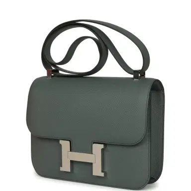 HERMÈS Hermes Constance 1-24 Vert Amande Epsom Palladium Hardware | Thumbnail 5 HERMÈS Hermes Constance 1-24 Vert Amande Epsom Palladium Hardware | Thumbnail 5