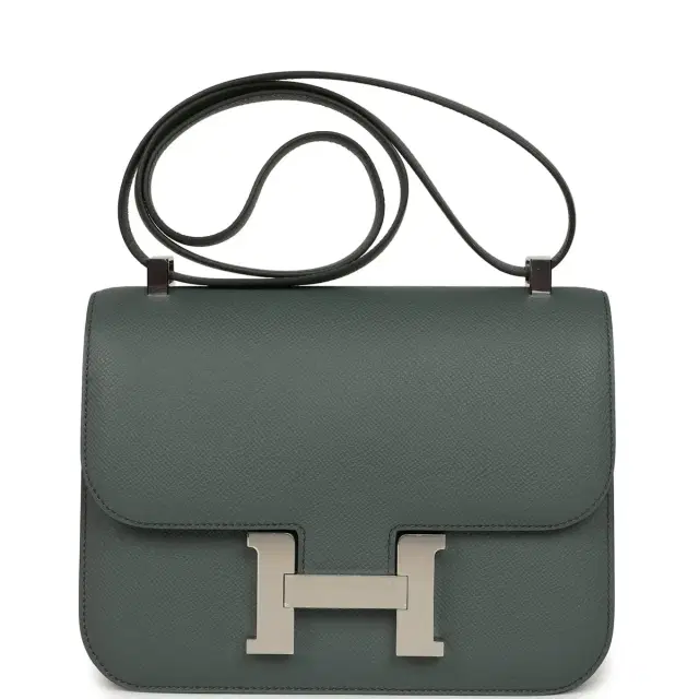 hermes Hermes Constance 1-24 Vert Amande Epsom Palladium Hardware
