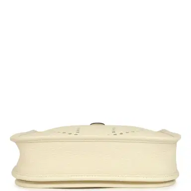HERMÈS Hermes Evelyne 23 Cream Clemence Gold Hardware | Thumbnail 6