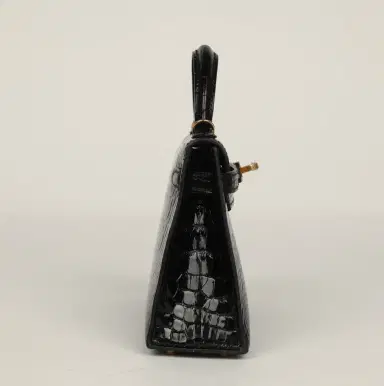 HERMÈS Hermes Kelly Sellier 20 Black Shiny Alligator Gold Hardware | Thumbnail 3 HERMÈS Hermes Kelly Sellier 20 Black Shiny Alligator Gold Hardware | Thumbnail 3