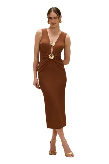 PatBo CORA KNIT MIDI DRESS | Thumbnail 1