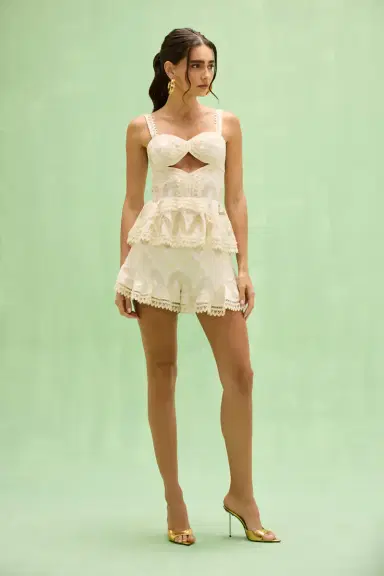 PatBo FLORA LACE SHORT | Thumbnail 1