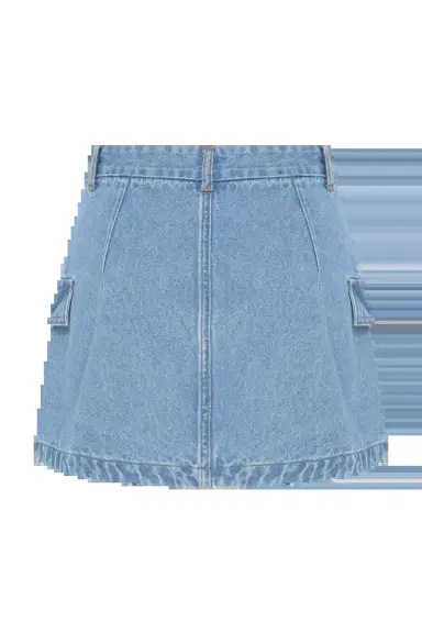 PatBo MARINA DENIM MINI SKIRT | Thumbnail 5