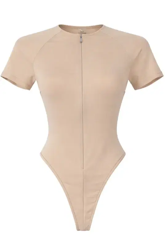 LaQuan Smith Short Sleeve Bodysuit