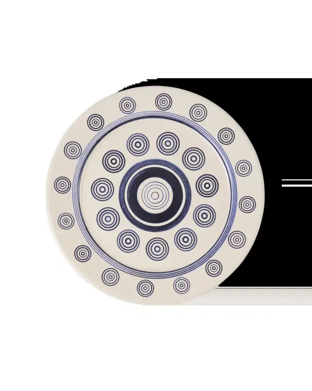 Emporio Sirenuse Pinwheels Charger Plate