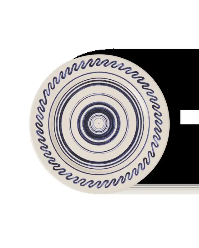 Emporio Sirenuse Waves Charger Plate