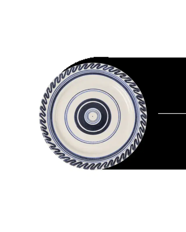 Emporio Sirenuse Waves Dinner Plate