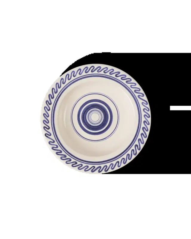 Emporio Sirenuse Waves Soup Plate