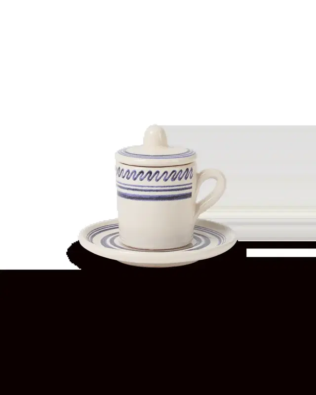 Emporio Sirenuse The Mare Coffee Cup with Saucer