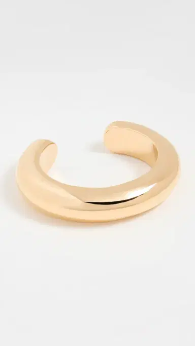Annika Inez Ample Cuff Bracelet Gold One Size | Thumbnail 2 Annika Inez Ample Cuff Bracelet Gold One Size | Thumbnail 2