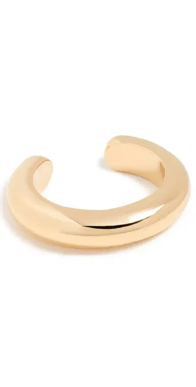 Annika Inez Ample Cuff Bracelet Gold One Size | Thumbnail 1 Annika Inez Ample Cuff Bracelet Gold One Size | Thumbnail 1