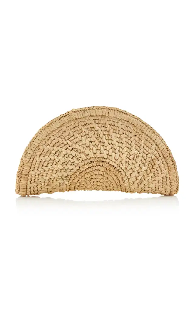 Exclusive La Isla Perla Raffia Clutch