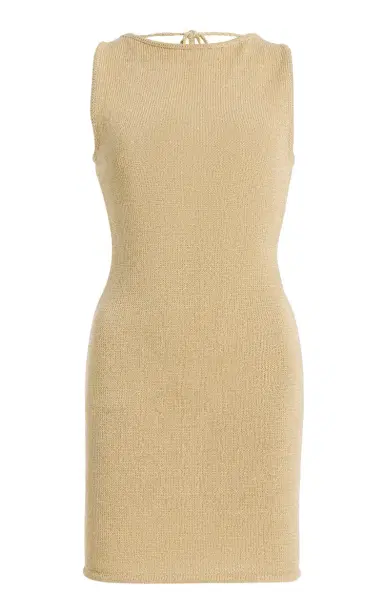 Zulu & Zephyr Exclusive La Isla Lurex Knit Mini Dress | Thumbnail 6
