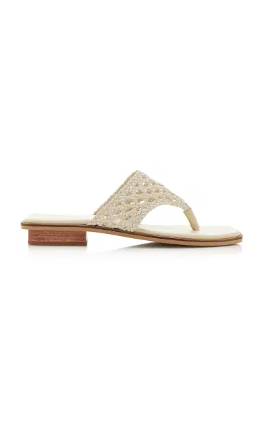 BEMBIEN Exclusive La Isla Tess Woven Leather Sandals | Thumbnail 1 BEMBIEN Exclusive La Isla Tess Woven Leather Sandals | Thumbnail 1