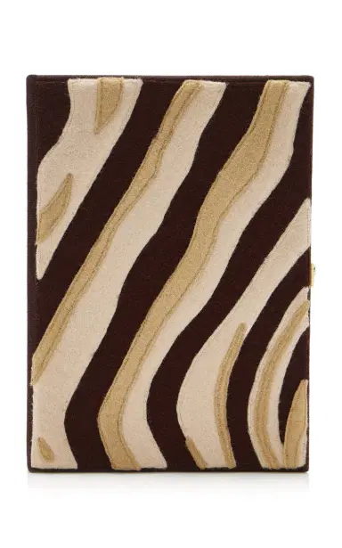 Olympia Le-Tan Exclusive La Isla Tiger Print Book Clutch | Thumbnail 6 Olympia Le-Tan Exclusive La Isla Tiger Print Book Clutch | Thumbnail 6