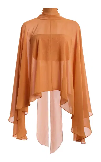 DE LA VALI Exclusive La Isla Palma Chiffon Cape and Top | Thumbnail 7 DE LA VALI Exclusive La Isla Palma Chiffon Cape and Top | Thumbnail 7