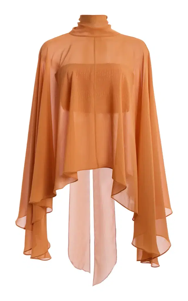 De La Vali Exclusive La Isla Palma Chiffon Cape and Top