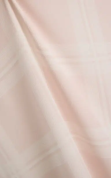 Posse Exclusive La Isla Lola Fringed Plaid Crepe Midi Dress | Thumbnail 5