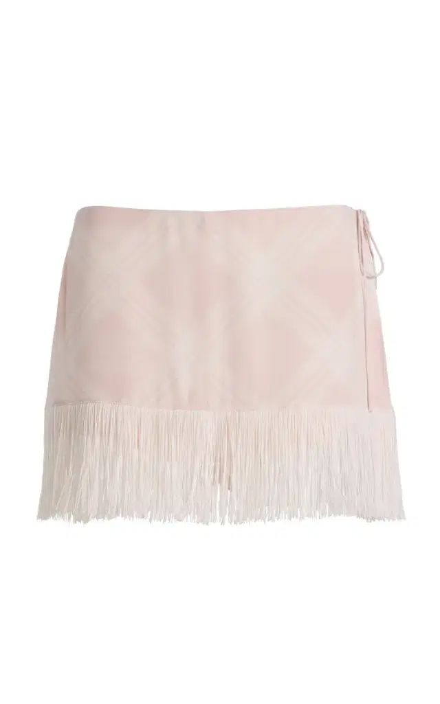 Exclusive La Isla Lola Plaid Crepe Shorts