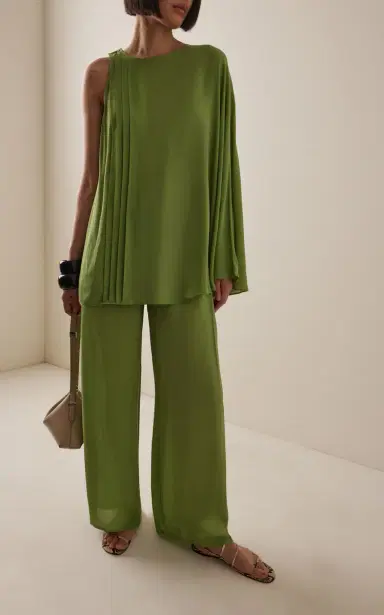 Posse Exclusive La Isla Jane Crepe Pants | Thumbnail 3 Posse Exclusive La Isla Jane Crepe Pants | Thumbnail 3