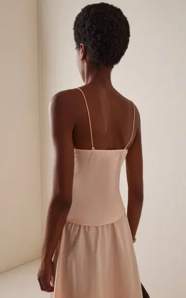 Posse Exclusive La Isla Willow Cotton-Silk Camisole Top | Thumbnail 4 Posse Exclusive La Isla Willow Cotton-Silk Camisole Top | Thumbnail 4