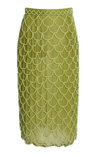 All That Remains Exclusive La Isla Mika Fringed Beaded Cotton Midi Skirt | Thumbnail 6 All That Remains Exclusive La Isla Mika Fringed Beaded Cotton Midi Skirt | Thumbnail 6