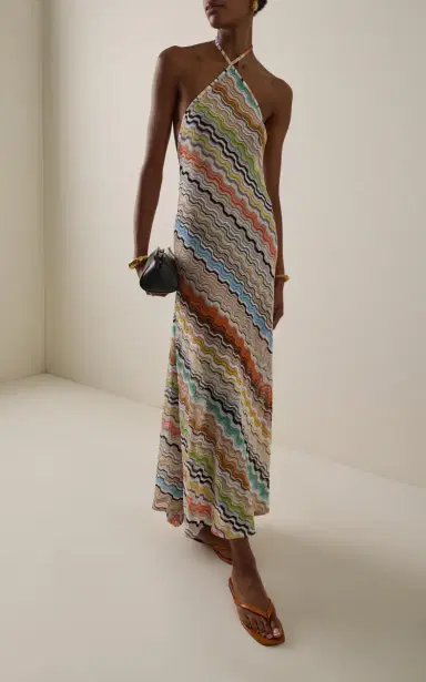 Missoni Knit Maxi Coverup Dress | Thumbnail 2 Missoni Knit Maxi Coverup Dress | Thumbnail 2