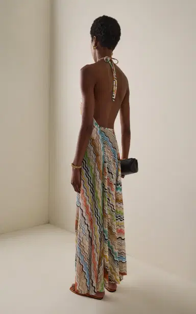 Missoni Knit Maxi Coverup Dress | Thumbnail 4 Missoni Knit Maxi Coverup Dress | Thumbnail 4