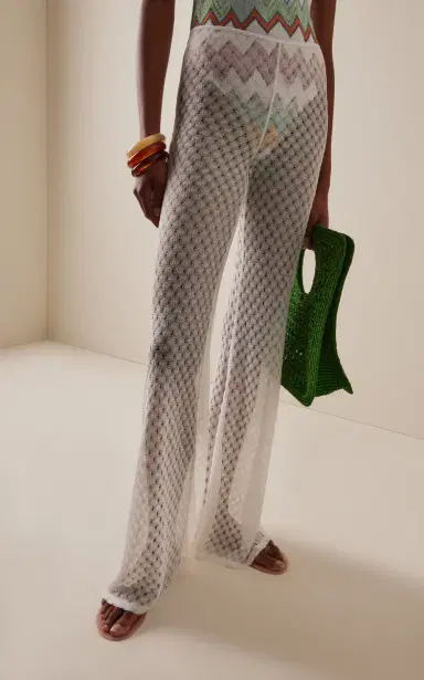Missoni Knit Flared Pants | Thumbnail 3