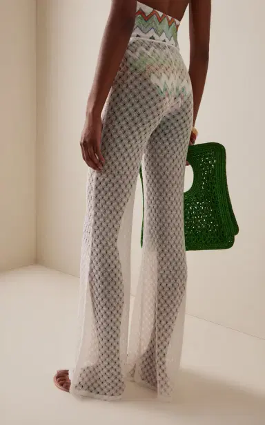 Missoni Knit Flared Pants | Thumbnail 4