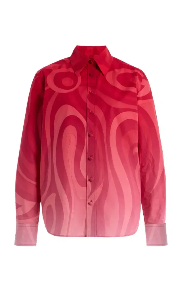 PUCCI Gradient Poplin Shirt