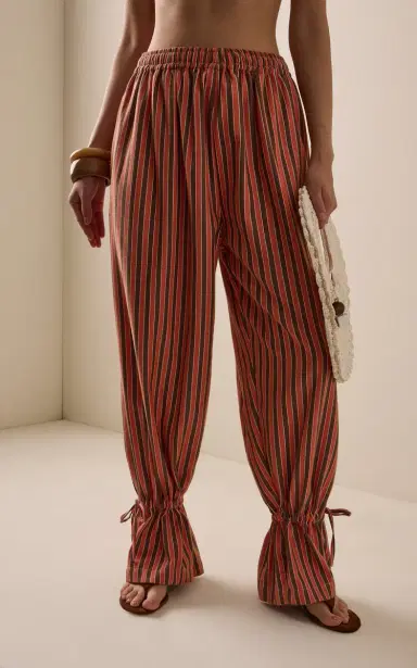 Marrakshi Life Exclusive La Isla The Cotton Drawstring Parachute Pants | Thumbnail 4 Marrakshi Life Exclusive La Isla The Cotton Drawstring Parachute Pants | Thumbnail 4