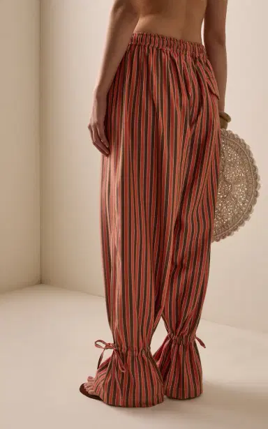 Marrakshi Life Exclusive La Isla The Cotton Drawstring Parachute Pants | Thumbnail 5 Marrakshi Life Exclusive La Isla The Cotton Drawstring Parachute Pants | Thumbnail 5