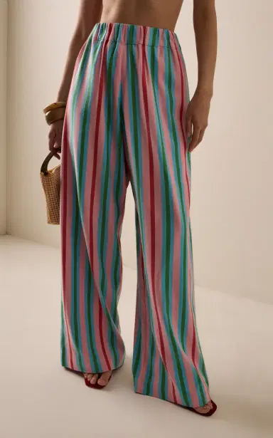 Marrakshi Life Exclusive La Isla The Cotton Palazzo Pants | Thumbnail 3
