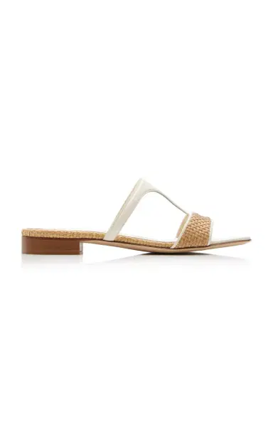 IZIE Exclusive La Isla Harley Raffia Sandals | Thumbnail 1