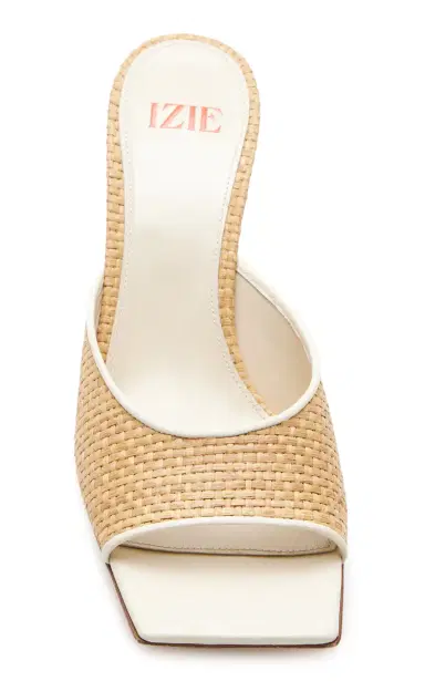 IZIE Exclusive La Isla Chester Raffia Mules | Thumbnail 3 IZIE Exclusive La Isla Chester Raffia Mules | Thumbnail 3